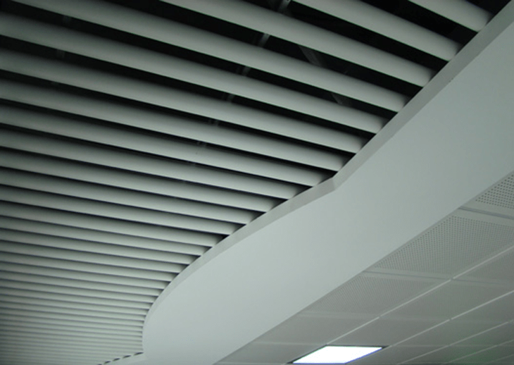 Trần nhà bằng trần nhôm Box & Round