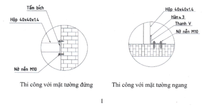 Chọn phương thức thi công phù hợp với từng bề mặt