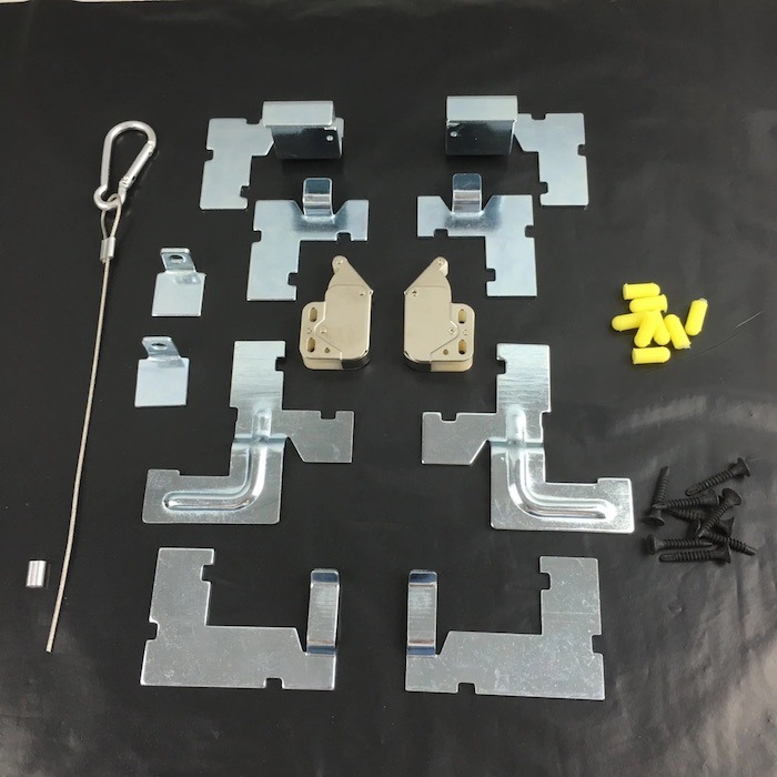 Bộ phụ kiện thi công trần nhôm nhà vệ sinh