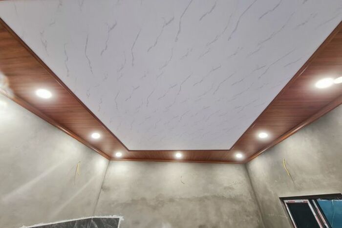 Trần nhựa Nano giả đá cho nhà vệ sinh