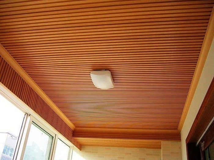 Trần nhà vệ sinh được ốp từ tấm nhựa nano