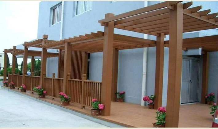 Lam chắn nắng gỗ nhựa Composite có độ bền khá cao