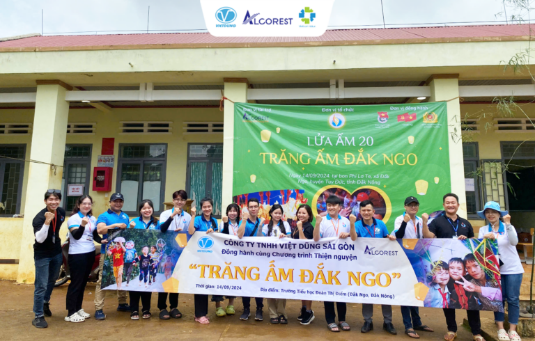 Chương trình thiện nguyện “Trăng Ấm Đắk Ngo 2024”- Cùng Alcorest mang Trung thu vui đến thiếu nhi bản làng
