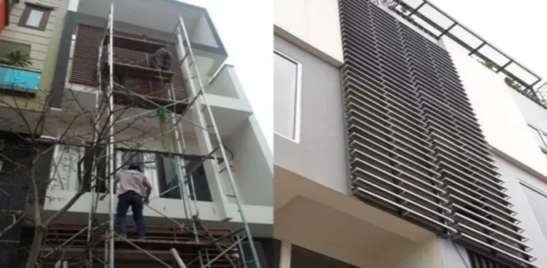 Cách thi công lam nhôm chắn nắng đúng kỹ thuật & tiết kiệm