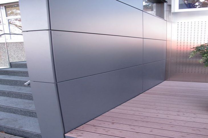 Một thiết kế vô cùng độc đáo của tấm ốp Aluminium Alcorest ngoài trời