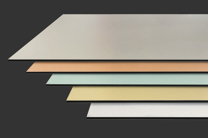 Hình dạng tấm trần Aluminium với đa dạng màu sắc