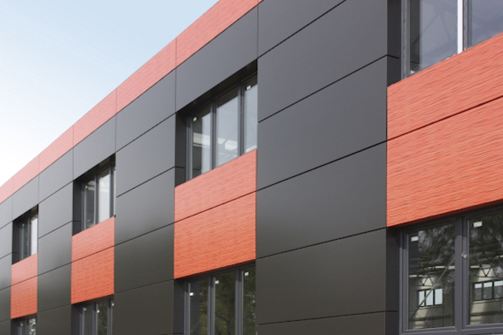 Ốp trần nhôm Aluminium sử dụng cho mặt tiền công trình