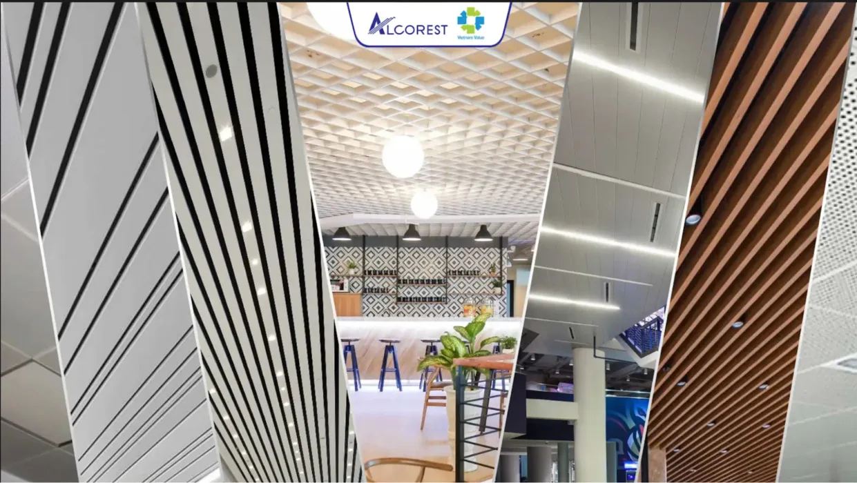 Trần nhôm Alcorest có đa dạng mẫu mã