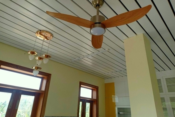 Trần nhôm B130 tại nhà riêng