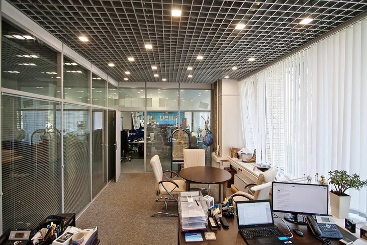 Trần nhôm Cell Caro có thiết kế độc đáo, mới lạ