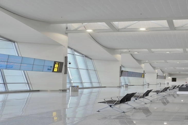Trần nhôm nhựa cho khu vực sảnh chờ sân bay