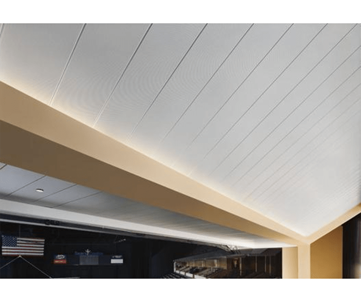 Trần nhôm sọc C150 được dùng làm trần của các trung tâm mua sắm