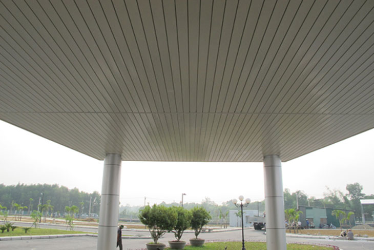 Ứng dụng của trần nhôm G-Shaped rất đa dạng