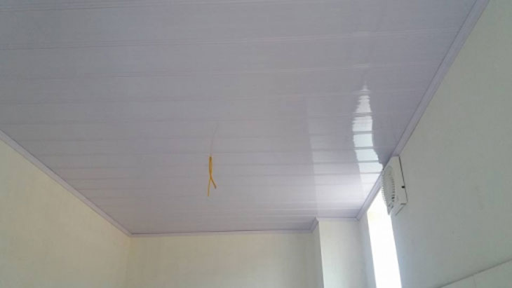 Trần nhựa có tính thẩm mỹ không cao
