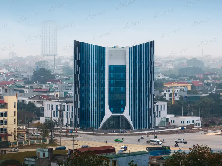 Trụ sở viễn thông Hà Nam – Bền vững trước thời tiết, an toàn với Alcorest FR