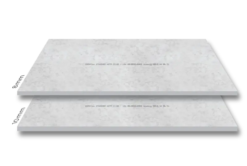 Tấm cemboard có trọng lượng nặng và tính thẩm mỹ không cao