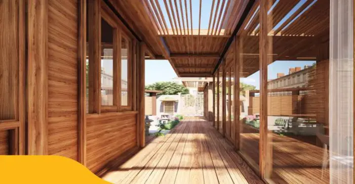 Gỗ tự nhiên có vân gỗ độc đáo, màu sắc ấm áp, dễ dàng kết hợp với nhiều phong cách thiết kế